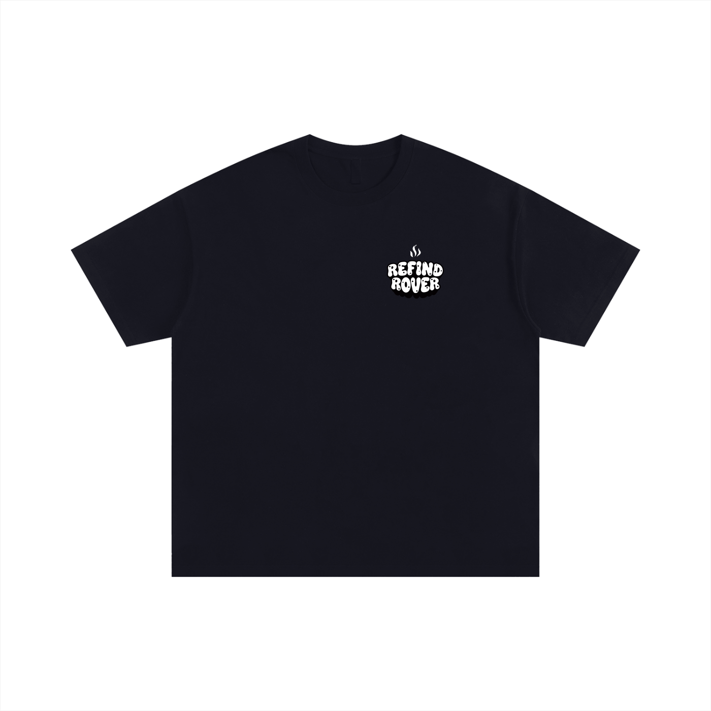 Unisex Oversized Cotton T-Shirt/ Design On Back