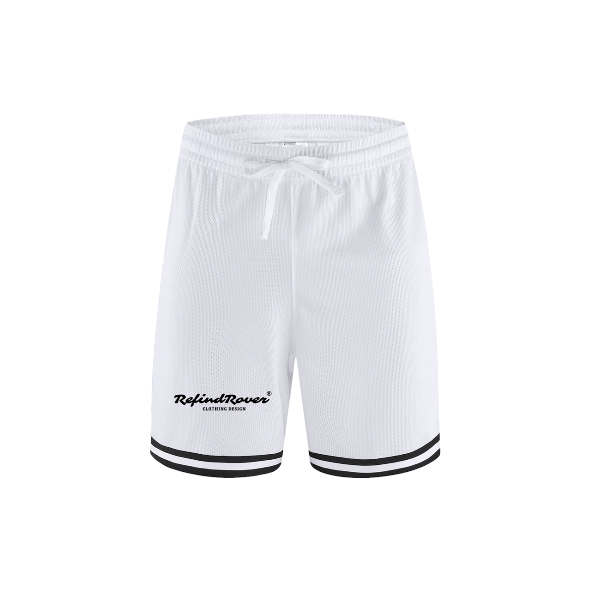 Classic Stripe Trim Basketball Shorts