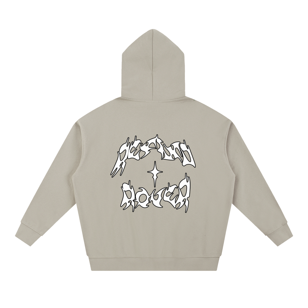 Design On Back / Essential Heavyweight Hoodie