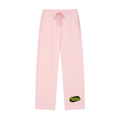 Solid Color Straight-Leg Sweatpants