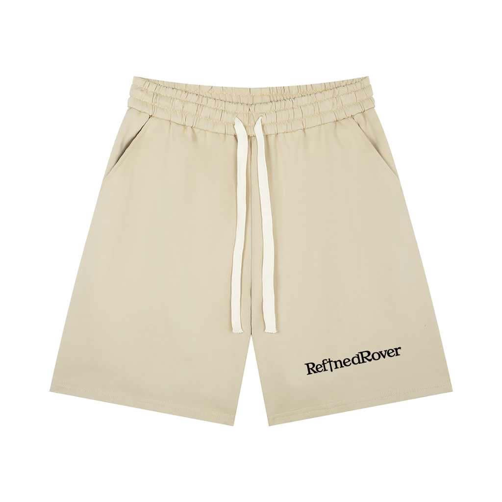 Men’s Loose Fit Drawstring Shorts/ Design On Back