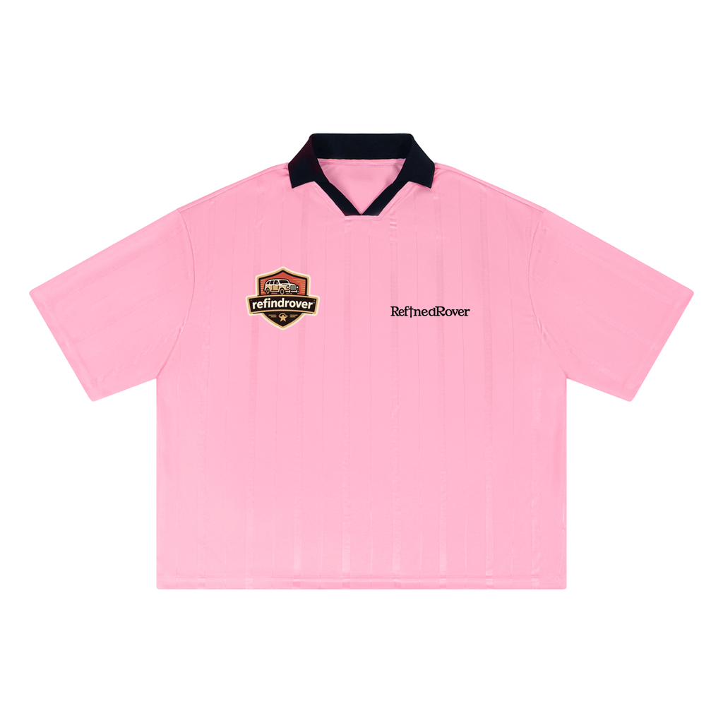 Unisex Striped Boxy Soccer Jersey