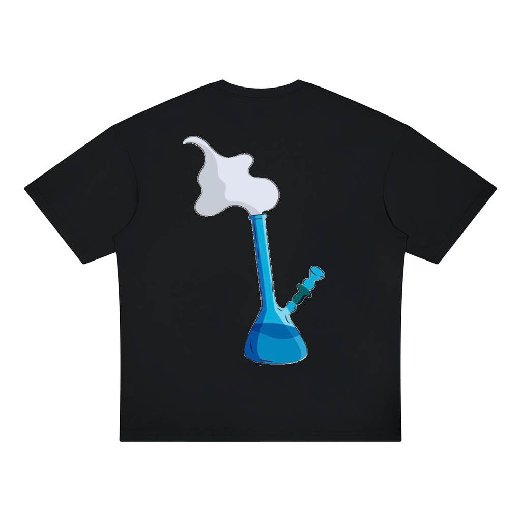 RippaBong, Design On Back / Unisex Oversized Drop Shoulder T-Shirt
