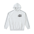 Contrast Piping Raglan Hoodie