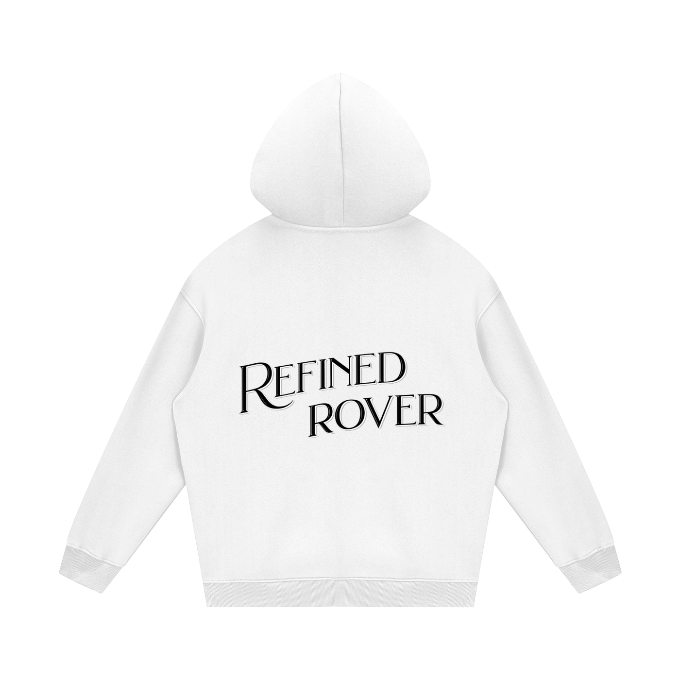Streetwear Unisex Fleece Hoodie/Design On Back