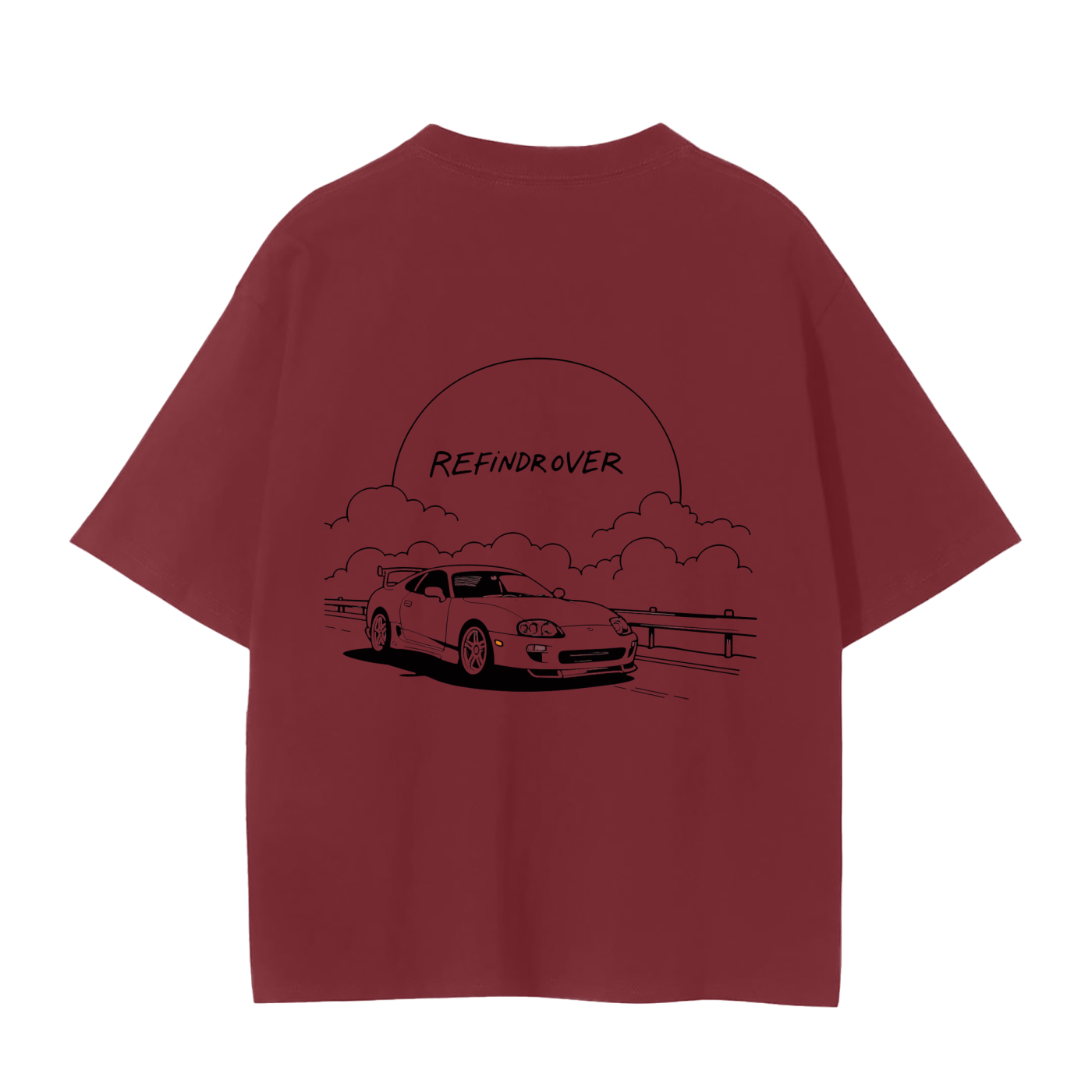Unisex Seamless T-Shirt/ Design On Back