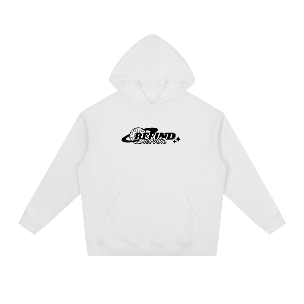 Design On Back / Essential Heavyweight Drop-Shoulder Hoodie