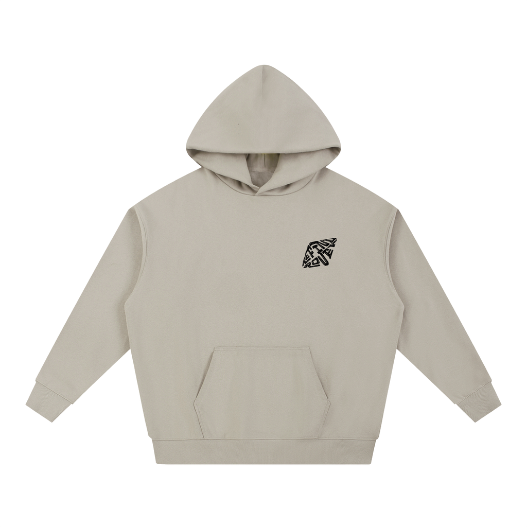 Design On Back / Essential Heavyweight Hoodie