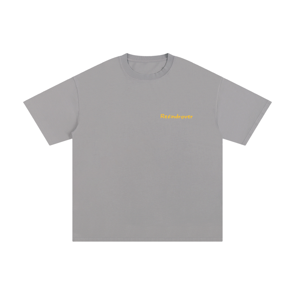Unisex Pure Cotton T-Shirt/Design On Back