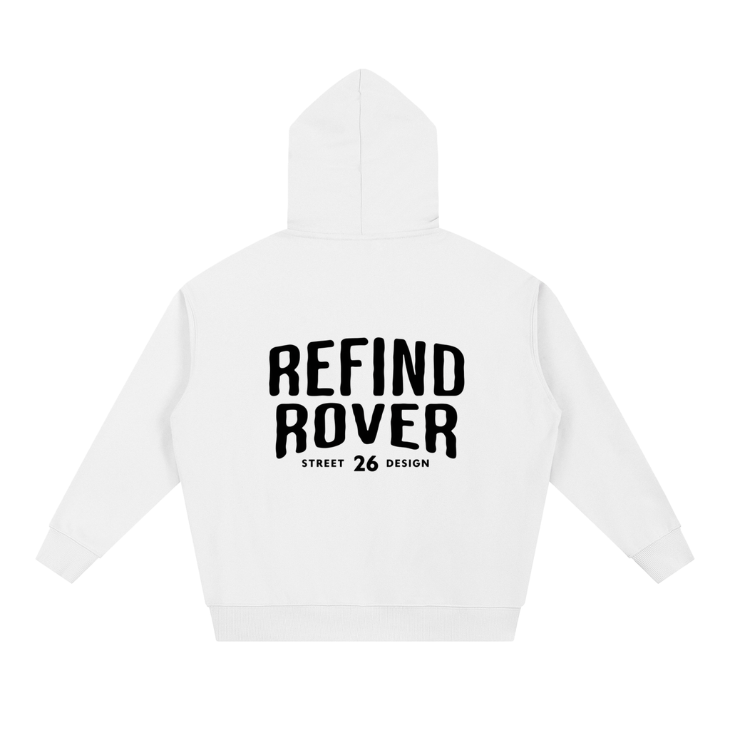 Design On Back / Essential Heavyweight Hoodie