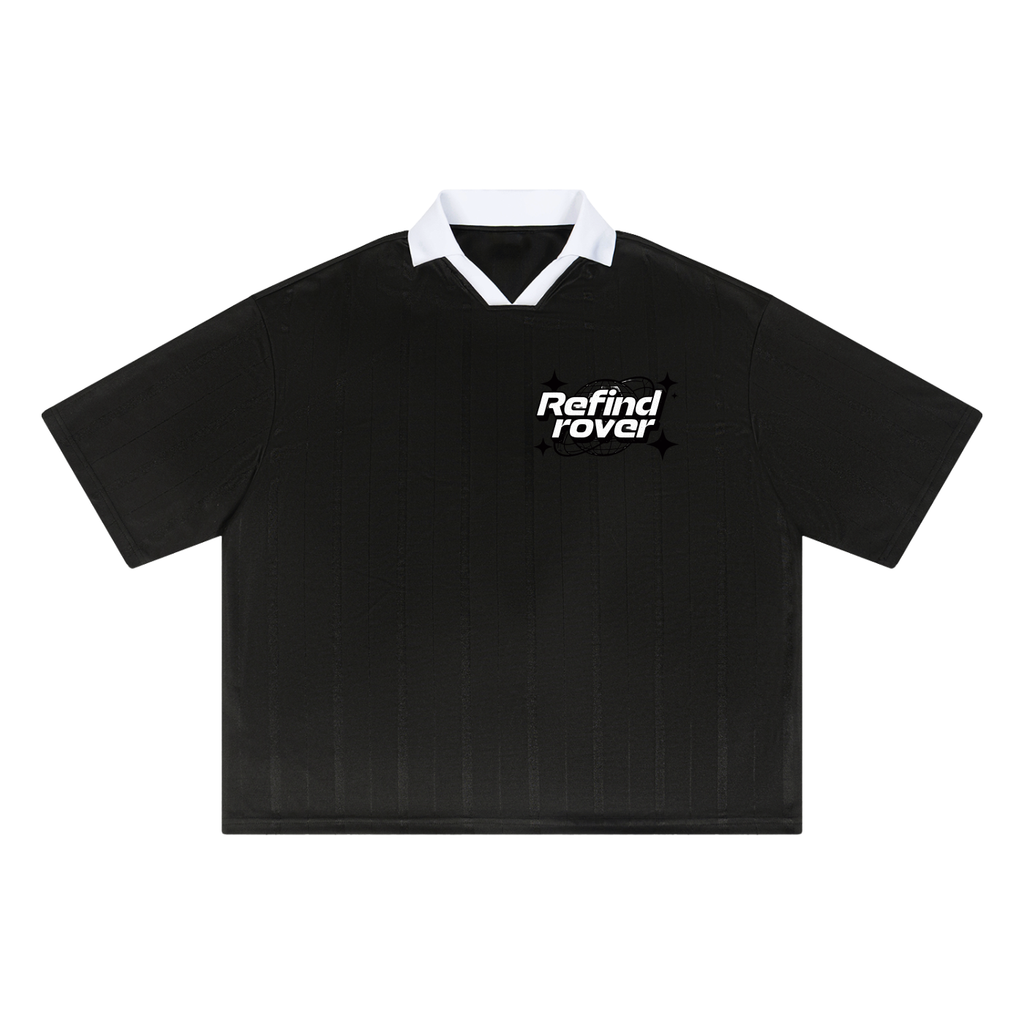 Unisex Striped Boxy Soccer Jersey