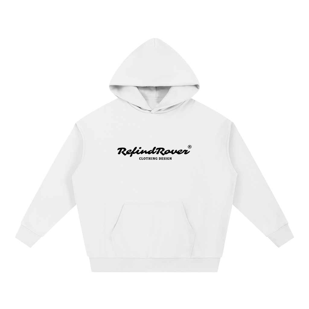 Design On Back / Essential Heavyweight Hoodie