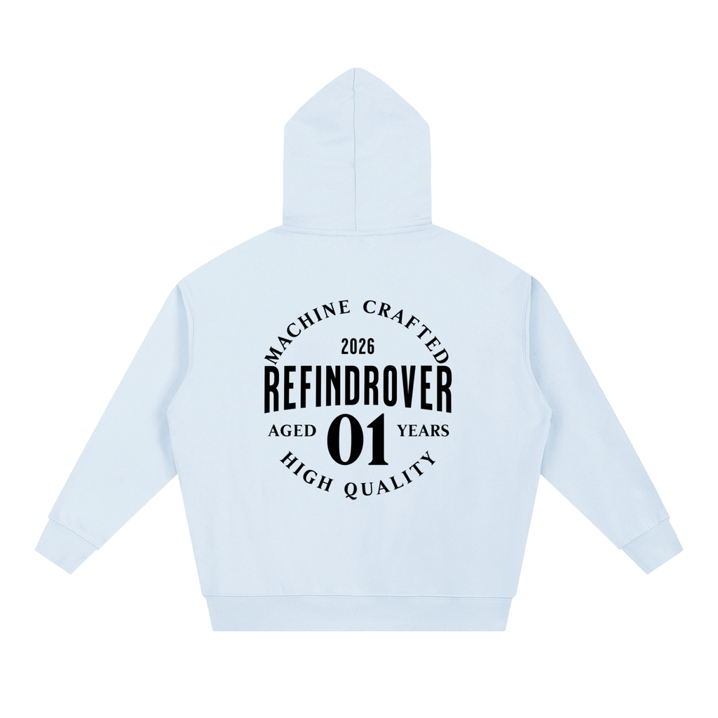 Design On Back / Essential Heavyweight Hoodie