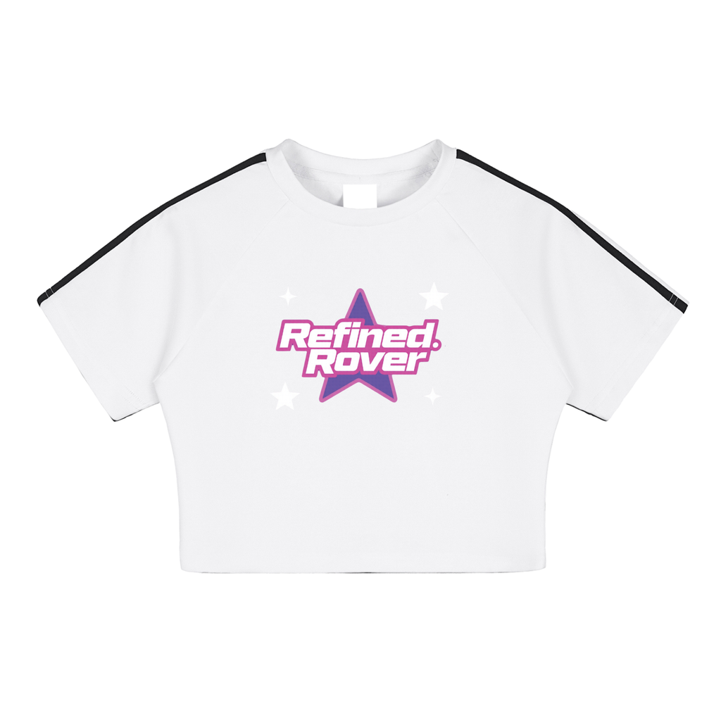 Taped Cooling Performance Crop Top